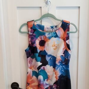 Calvin Klein Multicolor Floral Dress